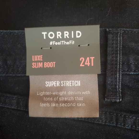 NWT, Torrid Luxe Slim Bootcut, size 24T - Picture 6 of 6